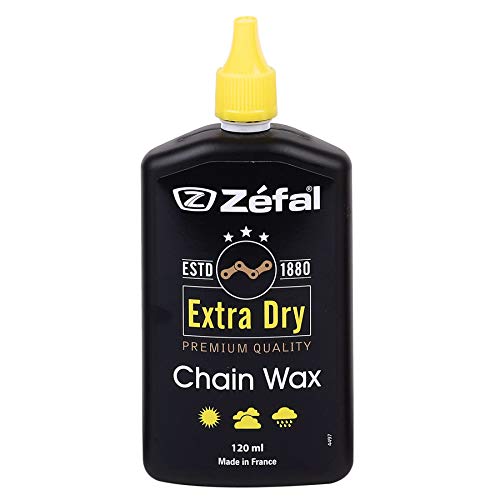 ZEFAL 125ml Aceitera Extra Dry Cera 120ml, Unisex Adulto, Negro, 120